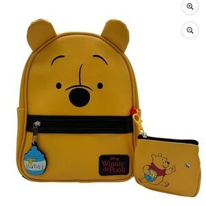 Disney Winnie the Pooh Yellow Kids Bag Set